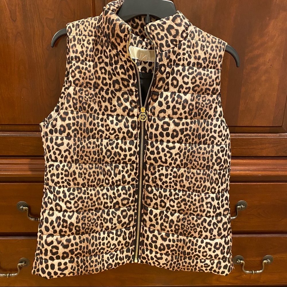 Michael Kors Cheetah Print Vest